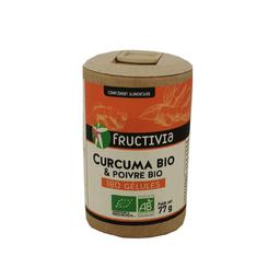 Curcuma et poivre Bio  180 gélules