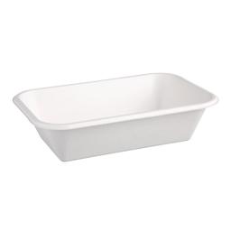 Lot de 50 barquettes en Bagasse Compostable - Fiesta Green - DW3