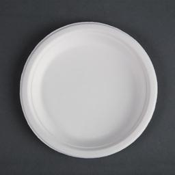 Assiette en Bagasse Ø 17,9 à 26 cm - Lot de 50 - Fiesta Green