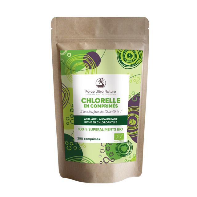 FORCE ULTRA NATURE - Comprimés Chlorelle 100% Bio