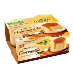 Flan vanille nappé caramel 4x100g