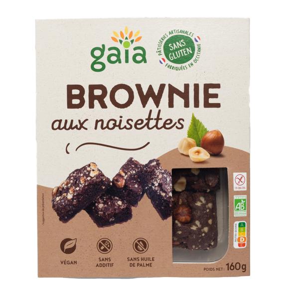 Brownie aux noisettes 160g sans gluten