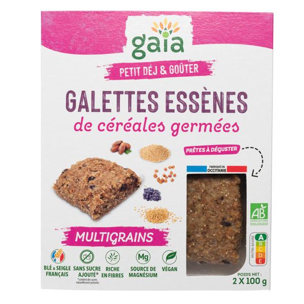 Galettes Essènes de céréales germées multigrains 2x100g