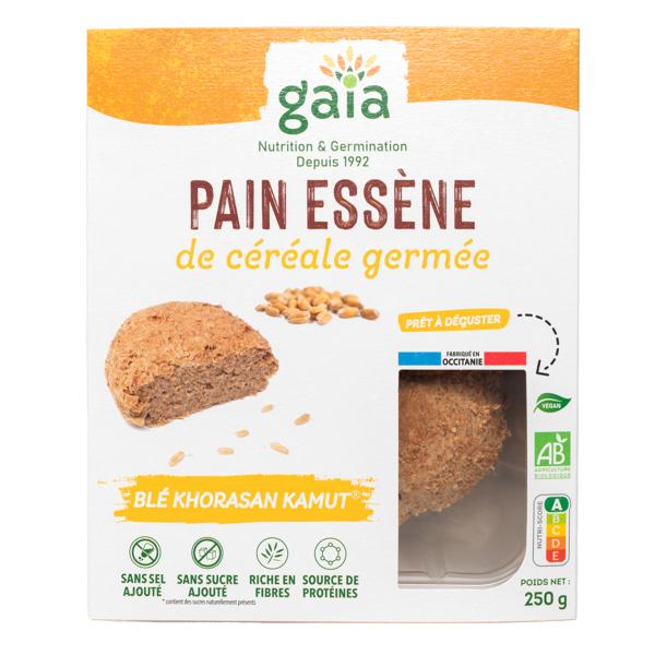 Pain Essène de céréale germée Blé Khorasan KAMUT 250g