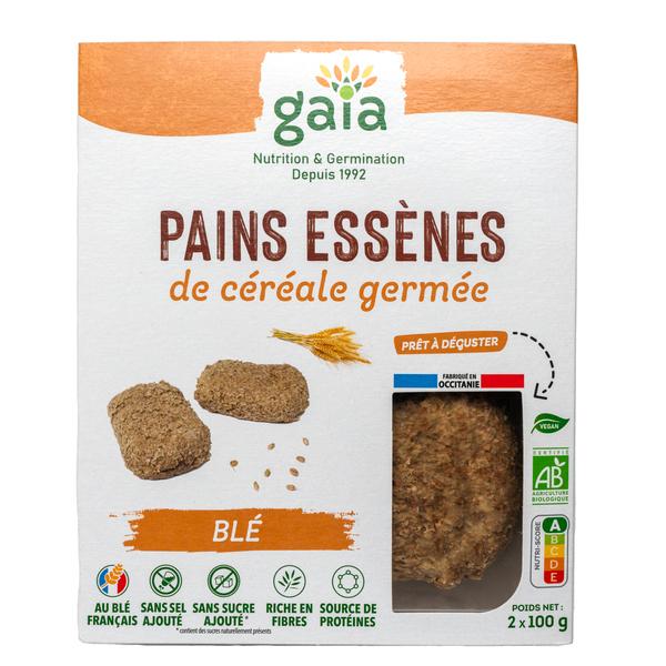 Pains Essènes de céréale germée blé 2x100 g