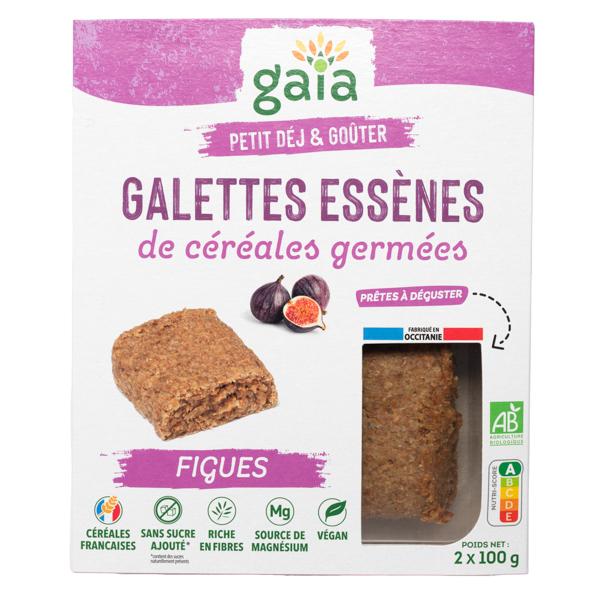 Galettes Essènes de céréales germées figues 2x100g