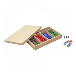 Jeu d'apprentissage - Jeu de timbres - jeu Montessori