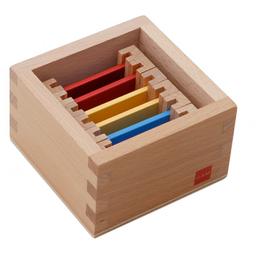 Premier coffret avec planches en couleurs - jeu Montessori