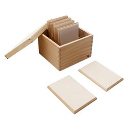 Tableaux de gradation lisses - jeu Montessori