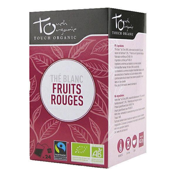 Thé blanc aux Fruits rouges bio - 24 sachets