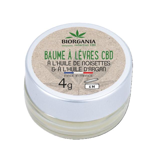 Baume à lèvres CBD & huile d'argan 4g