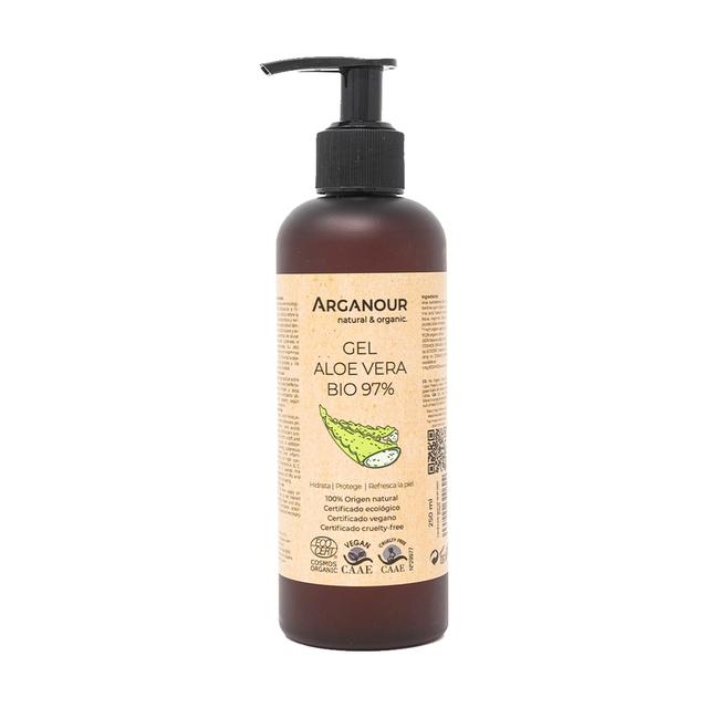 Gel d'aloe vera 100% naturel bio 250 ml de gel