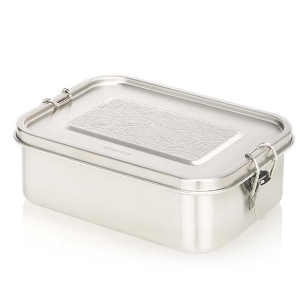 Boîte Bento en inox Yummy Onde 1,2L