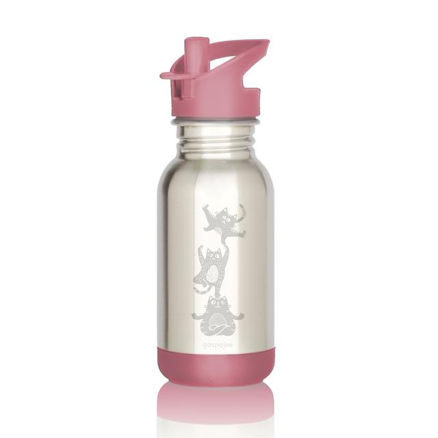 Gourde en inox 400 ml Loopy Chatons