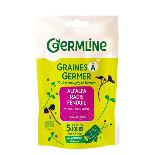 Graines à germer alfalfa, radis, fenouil 150g