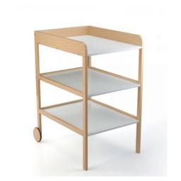 Table a langer CLARISSA XL Couleur Naturel Blanc