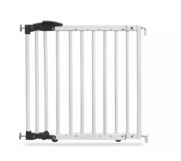 Barrière de porte à fixer par pression blanc 68 - 102 cm