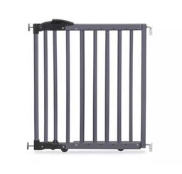 Barrière de porte à fixer par pression gris 68 - 102 cm