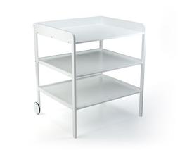 Table à langer Clarissa XL 73.4x86.4x98.4 cm blanc bois