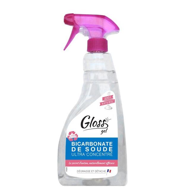 Gloss bicarbonate de soude gel