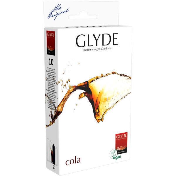 GLYDE Cola Préservatifs en latex naturel Vegan pack de 10