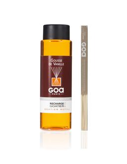 Recharge de parfum Gousse de Vanille - Goa 250ml + 1 pack rotin