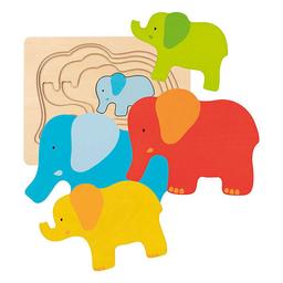 Puzzle à couches Éléphant - Dès 2 ans