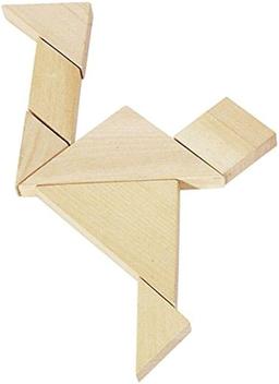 Tangram bois 1cm