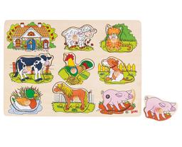 Puzzle sonore animaux de la ferme