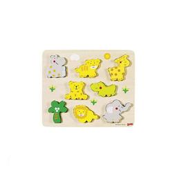 Puzzle pour enfant animaux sauvages