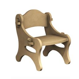 Chaise à bascule enfant en bois MDF à décorer