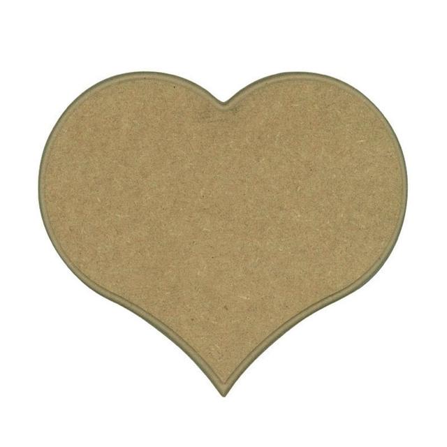 Dessous de plat en bois MDF - Coeur