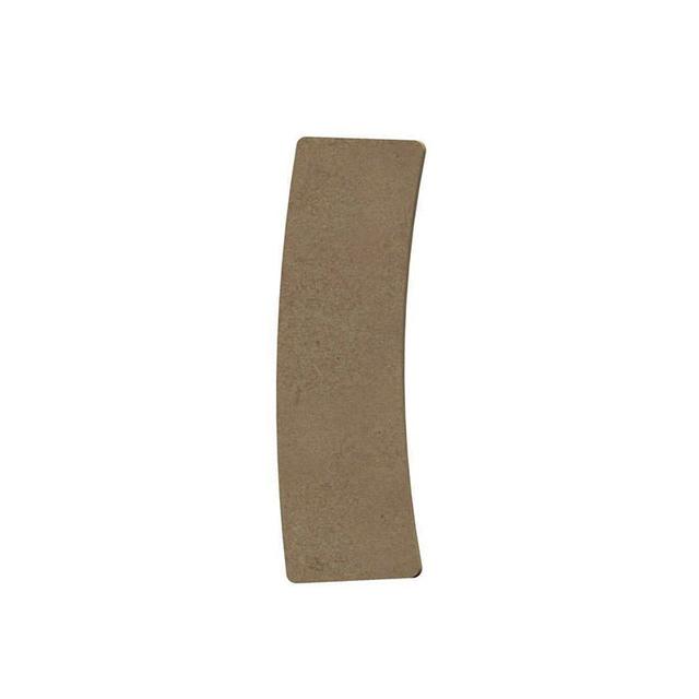 Lettre majuscule I en bois MDF à décorer - 15 cm