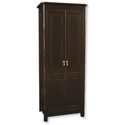 Armoire porte accordéon, merisier massif