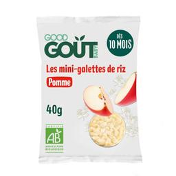 Mini-galette de riz à la pomme 40g - Dès 10 mois