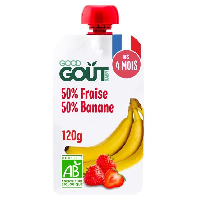 Gourde Fraise Banane 120g