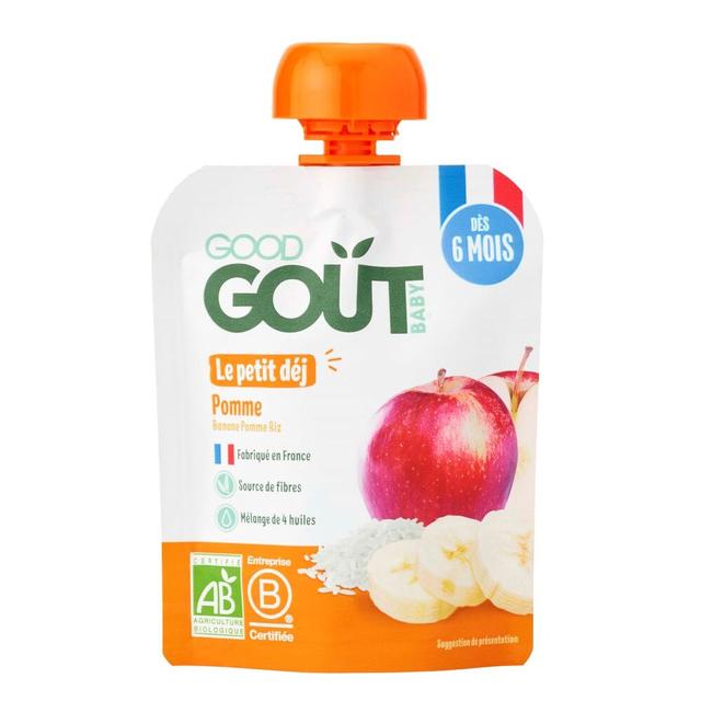 Gourde pomme Le Petit Déj 70g - Dès 6 mois