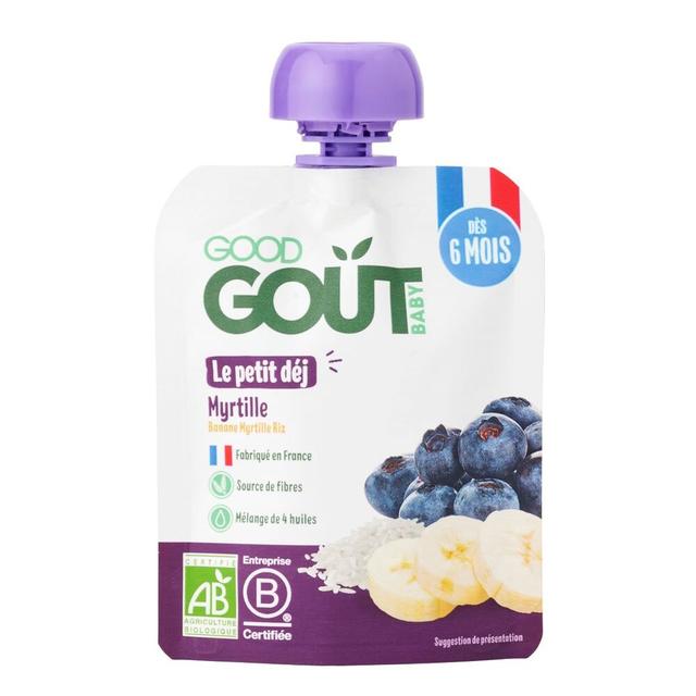 Gourde Myrtille Le Petit Déj 70g - Dès 6 mois