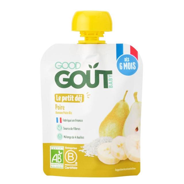 Gourde poire Le Petit Déj 70g - Dès 6 mois