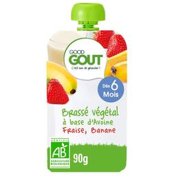 Brassé végétal avoine fraise banane 90g - Dès 6 mois