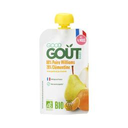 Gourde Poire Clémentine 120g - Dès 4 mois