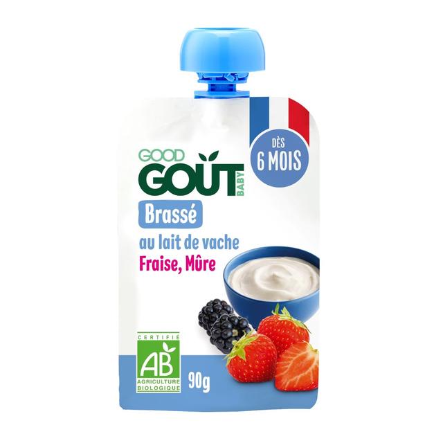 Brassé vache fraise mûre dès 6 mois- 90g