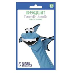 Je fabrique ma marionnette requin - Coffret DIY