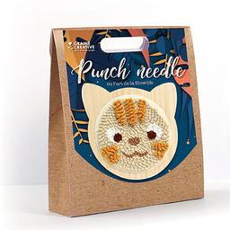 Coffret punch needle - Chat Ø 15 cm