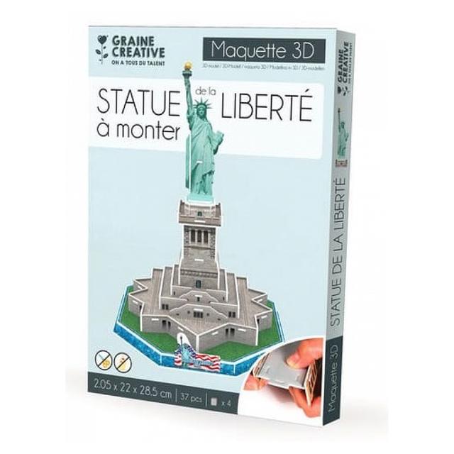 puzzle maquette statue de la liberte