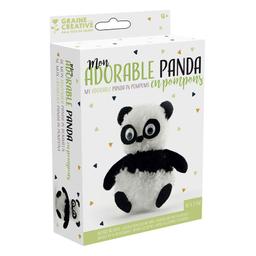 Coffret pompons pour enfants - Mon petit panda