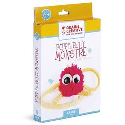 Coffret pour enfants Laine et Tricotin - Poppy le petit monstre