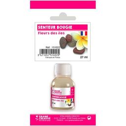 Parfum pour bougies 27 ml - Senteur Fleurs des îles