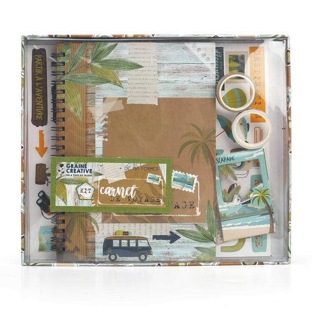 Kit carnet de voyage scrapbooking