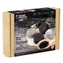 Coffret DIY savons au charbon